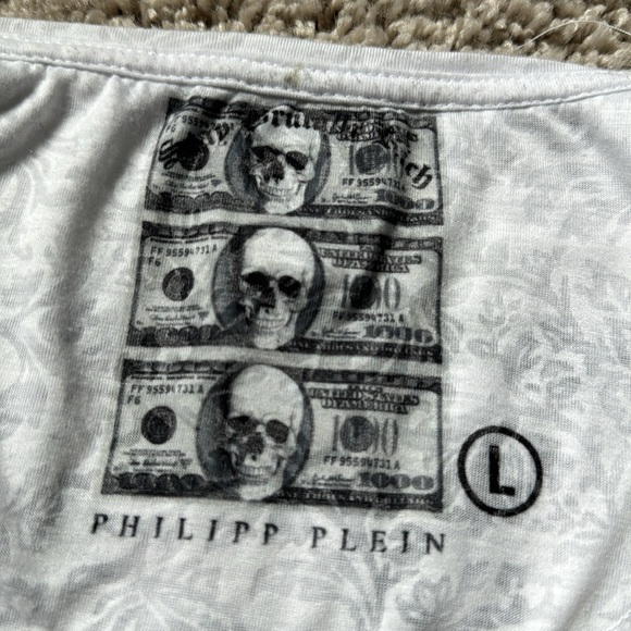 Philipp Plein Cashflow is King tshirt - Picture 5 of 9